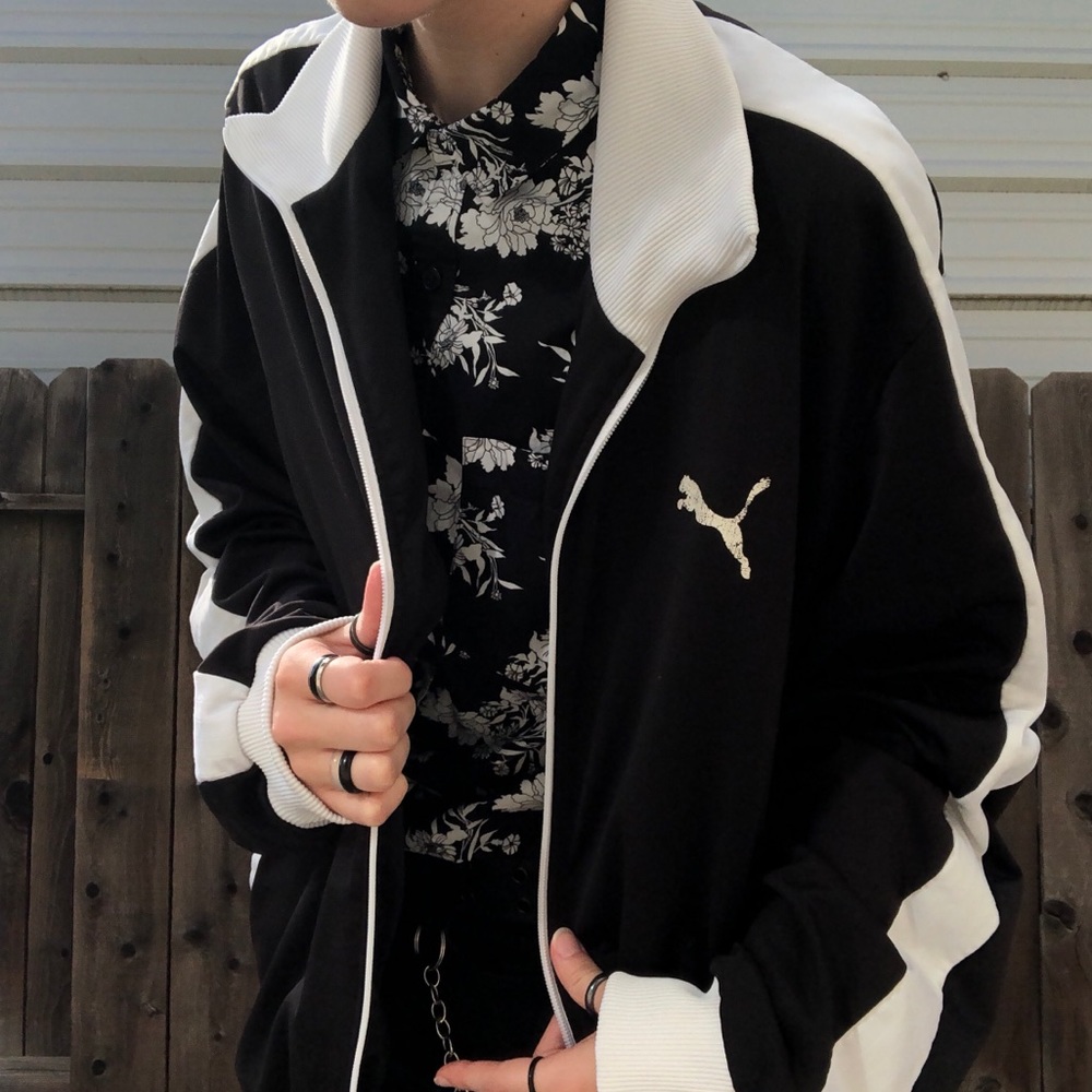 puma contrast track jacket